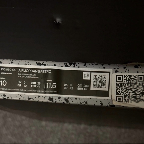 Jordan Retro 5 Shattered Backboard size 10 - Picture 6 of 6